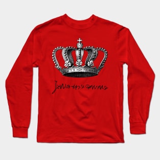 Jane Seymour, Queen of England, Crown and Signature Long Sleeve T-Shirt